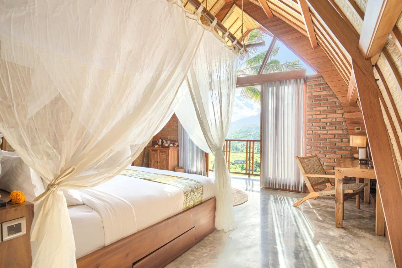 Romantic Barn With Mt. Agung Views Sidemen  Exteriér fotografie