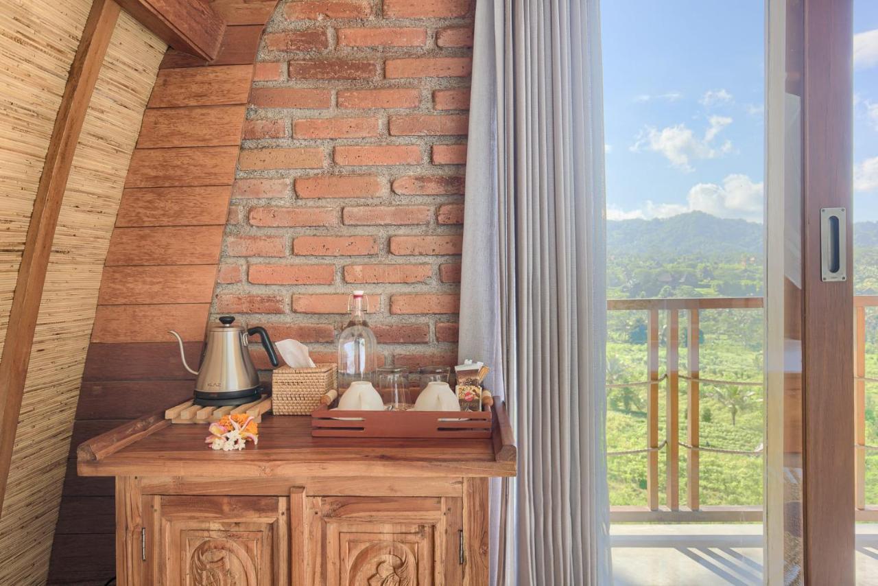 Romantic Barn With Mt. Agung Views Sidemen  Exteriér fotografie
