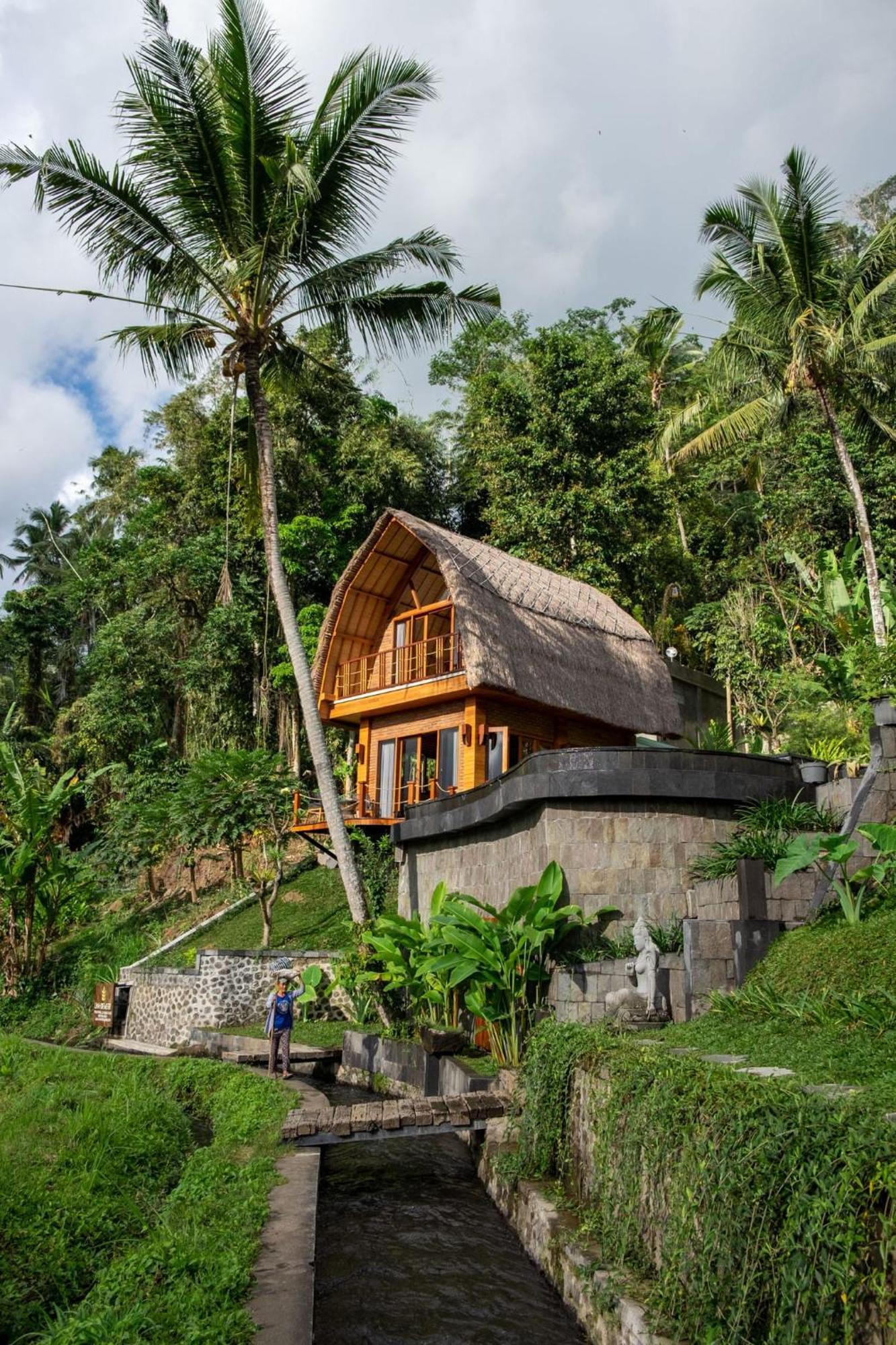 Romantic Barn With Mt. Agung Views Sidemen  Exteriér fotografie