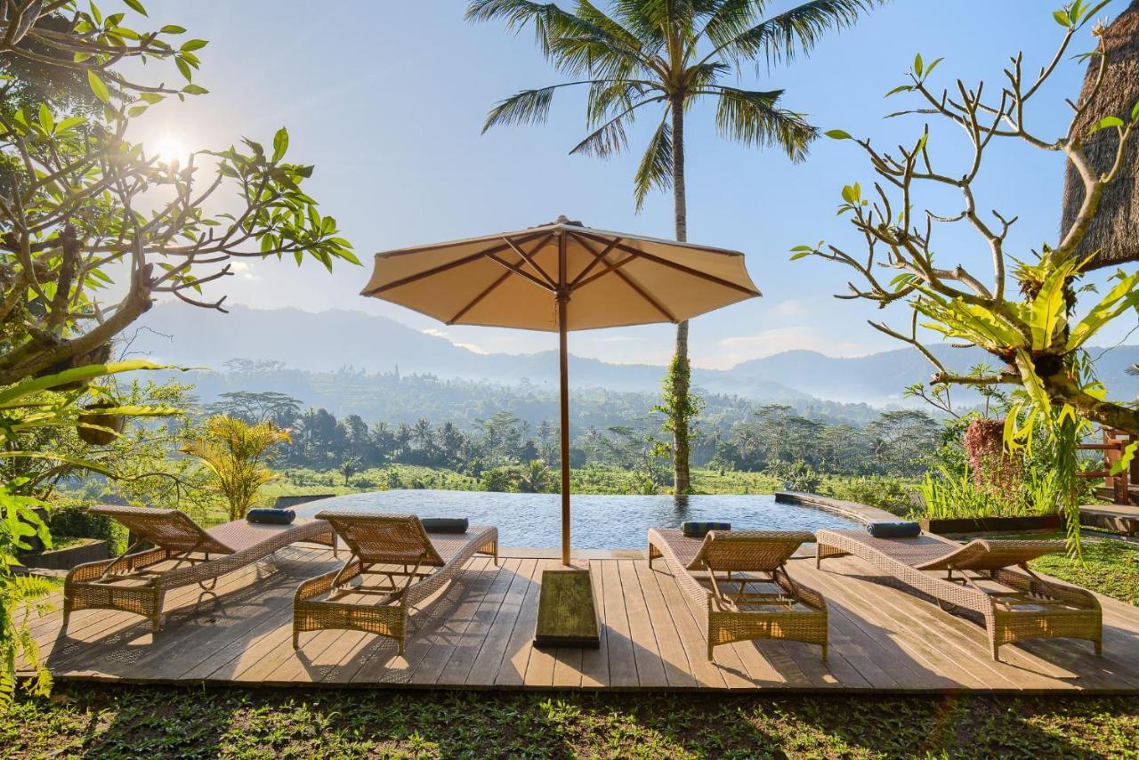 Romantic Barn With Mt. Agung Views Sidemen  Exteriér fotografie